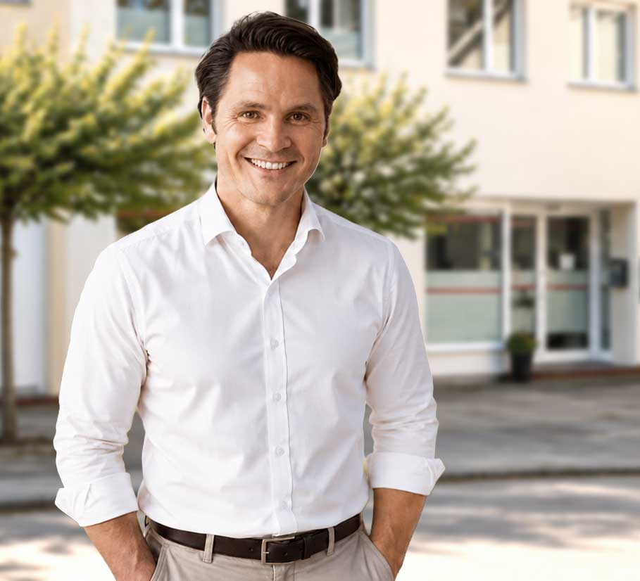 Wenn Sie möchten, erzählen Sie mir in Ruhe, was Sie beschäftigt – dann schauen wir gemeinsam, ob ich der Richtige für Sie bin.